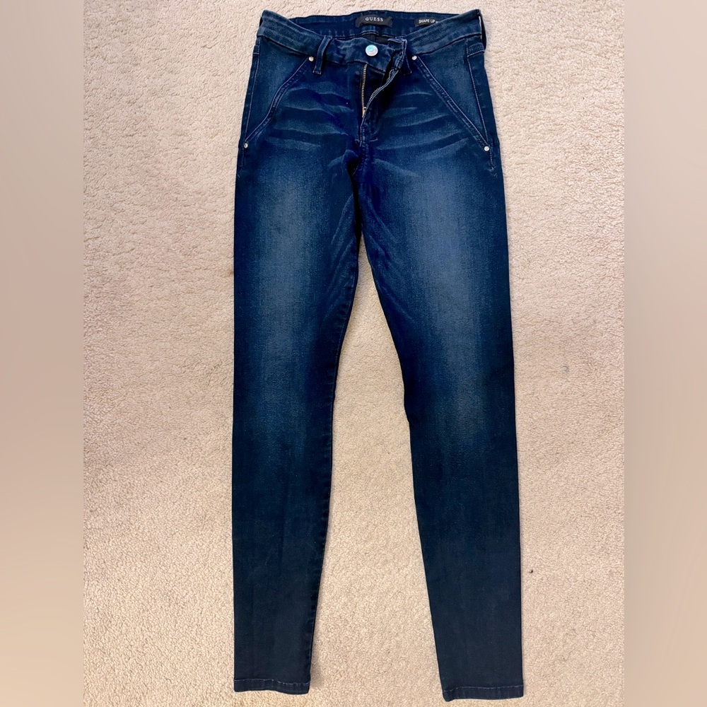 Like new, Guess shape up seamless jeans